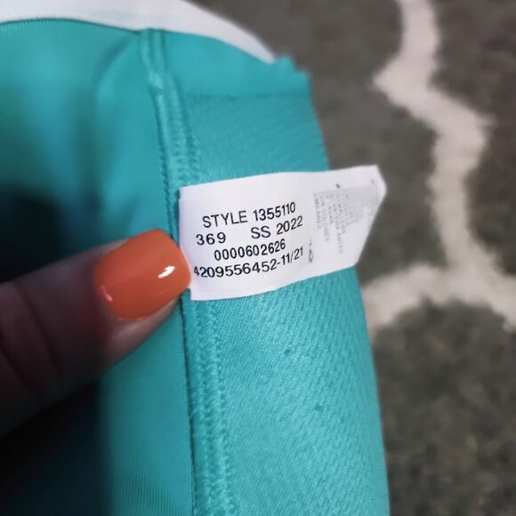 Under Armour Size 40D High Crossback Zip Front Sports Bra - Picture 5 of 5